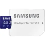 Samsung 256GB Micro SDXC Pro Plus Memory Card with Adaptor - 180MB/s