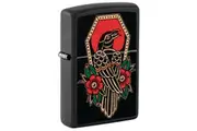 Crow Tattoo Design Lighter