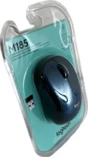 Logitech M185 Wireless Mouse 910-003636 Blue (Sealed)