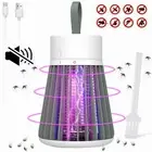 Portable Electric Mosquito Killer Lamp LED Light Fly Bug Zapper Lamp UV Mozzi AU