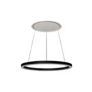 Sirius 75cm Valentina Halo Ceiling Cassette Rangehood Onboard Motor - Black