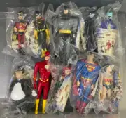 2002 Quick Magic Box France Fast Food SET Batman Superman Wonder Woman Flash DC