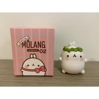 在飛比找蝦皮購物優惠-韓國 Molang 兔子盲抽 粉盒