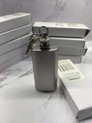 2oz Mini Stainless Steel Hip Flask Alcohol Flagon with Keychain Qty 10