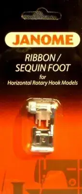 Janome Sewing Machine Ribbon Sequin Foot NEW