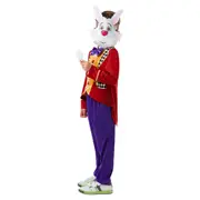 Disney Alice in Wonderland White Rabbit Costume Size Large