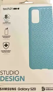 Tech21 Studio Design Case for Samsung Galaxy S20 - Aqua