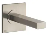 Gessi PRG01434-0001-1 Via Manzoni Extended Bath Tub Spout 12" in BRUSHED NICKEL