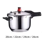 Pressure Cooker Steamer Pressure Canner for Gas or Electric Kitchen