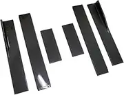 2.2M Side Skirt Universal Compatible for Infiniti G25 G35 G37 2007-2013 Extension Body Kit Splitter Apron Winglet Protector Car Accessories(Carbon Fiber Look)