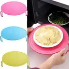 in 1 Plastic Tray Heating Microwave Stacker Lid Plate Stand Shelf Cooling Rack