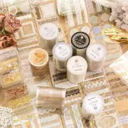 Vintage Lace Border Frame Adhesive Tape Junk Journals Card Diy Scrapbooking Art