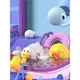 寶寶洗澡玩具游泳小黃鴨嬰兒浴室兒童玩水戲水發條小鴨子男孩女孩