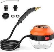 2500W Steam Cleaner, High Pressure Steamer for Cleaning, Handheld Portable Steam Cleaners for Home Use, Steamer for Car Detailing, Steam Cleaner for Upholstery, Kitchen, Bathroom, Grout and Tile