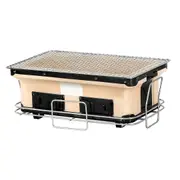 Japanese Tabletop Ceramic Hibachi BBQ Grill Smoker Charcoal Barbecue