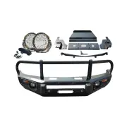 Premium Armor 3 Loop Bumper Bullbar Drive Lights for Mitsubishi Triton ML MN