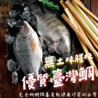 在飛比找momo購物網優惠-【一手鮮貨】臺灣無土腥味吳郭魚(2尾組/單尾殺清前800g)