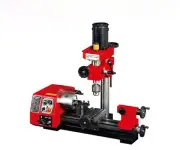 M1 250mm Micro Multi-function Machine Drilling and Milling Lathe Machine 220V