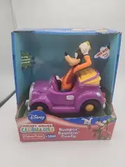 Fisher Price Disney Bumpin Bouncin Goofy Car Silly Springin Toy 2000 NIB
