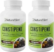 Constipend - Constipation Support, Colon Cleanse Supplement - Restores Magnesium Level, Better Digestion, Improved Metabolism w/ Olive Extract - 120 Capsules (2 Pack)