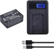 DMW-BMB9 BMB9E BMB9P Battery + LCD USB Charger for Panasonic Lumix DMC-FZ60 DMC- FZ62 DMC-FZ70 DMC-FZ72