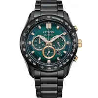 在飛比找PChome24h購物優惠-CITIZEN 星辰 Chronograph 急速賽車 光動