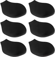 [KESYOO] 6pcs Men Underwear Enlarge Enhancing Cup Removable Sponge Pad Soft Swimming Trunk Mats Swimwear Padded Pouch for Men Male Swimming Supply Black