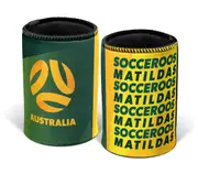 Australia Socceroos Matildas Can Cooler Stubby Holder