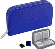 SD Card Case - Zippered Game Case Holder | Waterproof Shock Resistant SD SD Card Case | SD Card Holder Case | SD Card Carrying Organizer Storage Protector | Small Storage Protector