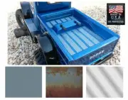 Diamond Plate DIY Decal sheets- 3 Styles -1/10 scale accessory for crawler RC4WD
