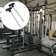 Safety Locking Weight Stack Pin for Secure Gym Workout 2 Pack 38 Dia 512 L
