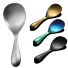 Long Handle Food Serving Spoon Stainless Steel Rice Spatula Household