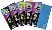 Spirax Kode Note Book P957 A4 120 Page Assorted