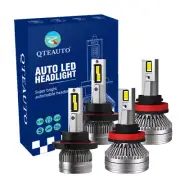 4 9007HB5H8H9H11 LED Low Beam High Beam Fog Light To 2014-2016 Nissan Versa Note (for: Nissan)
