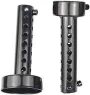 48mm Black Motorcycle Exhaust Can Muffler Pipe Baffle DB Killer Universal Silencer 48mm