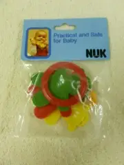 Vintage NUK Baby Grip and Learn Toy "Teddy Bears"- made in Germany*BN