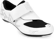 [Spiuk] Unisex Trigger Shoes, White, White, 37 EU