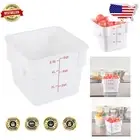 Leak-Resistant 6-Qt Food Storage Containers - 10 Pack, Perfect for Meal Prep