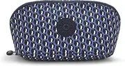 [Kipling] Mirko Medium Printed Toiletry Bag, 3d K Blue, 8.75''L x 5''H x 4.5''D