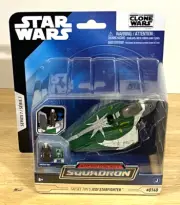Star Wars Micro Galaxy Squadron Series 7 Saesee Tiin's Jedi Starfighter 0140 NIP