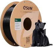 eSUN PLA+ 3D Printing Filament PLA PRO Plus Spool 1.75mm 1KG Dimensional Accuracy +/- 0.05mm for 3D Printers,Black