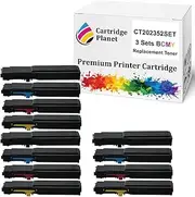 [Cartridge Planet] 3 Sets BCMY Compatible Toner Cartridge for Fuji Xerox CT202352 CT202353 CT202354 CT202355 (11,000 Pages) for Fuji Xerox DocuPrint CM415AP CM415 P225 M225 M265 P265