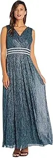 [R&M Richards] Women's Classic Sleeveless Evening Gown