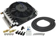 Derale Electra-Cool Remote Transmission Cooler Kit 16 Pass 11-1/2"x 15-3/4" x 5"