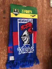 Newcastle Knights Jacquard Scarf NRL Sekem Quality NEW OLD STOCK