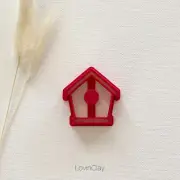 Bird House Polymer Clay Cutter