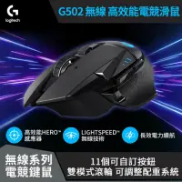 在飛比找momo購物網優惠-【Logitech G】G502 LIGHTSPEED 高效