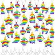 Uiifan Sand Art Bottle Necklaces Bulk Sand Art Craft Kits for Kids Sand Art Containers for Crafts Supplies Fun Collection Bottles for DIY Art Activity Group with Plastic Funnels(50 Pcs)