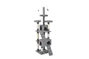 Pawz Cat Tree Scratching Post 210CM Grey