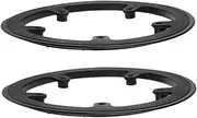Protect Your Bike Chainring: 2pcs Universal Bike Sprocket Guard Wheel Rim Protector for Road